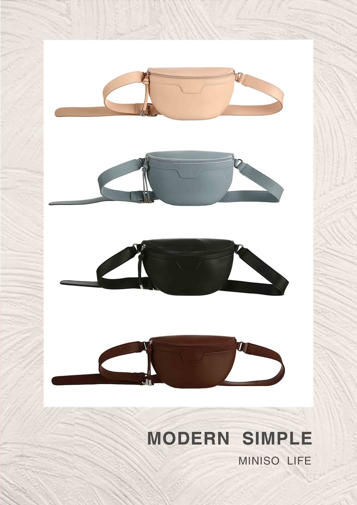 Crossbody Waist Bag Coffee