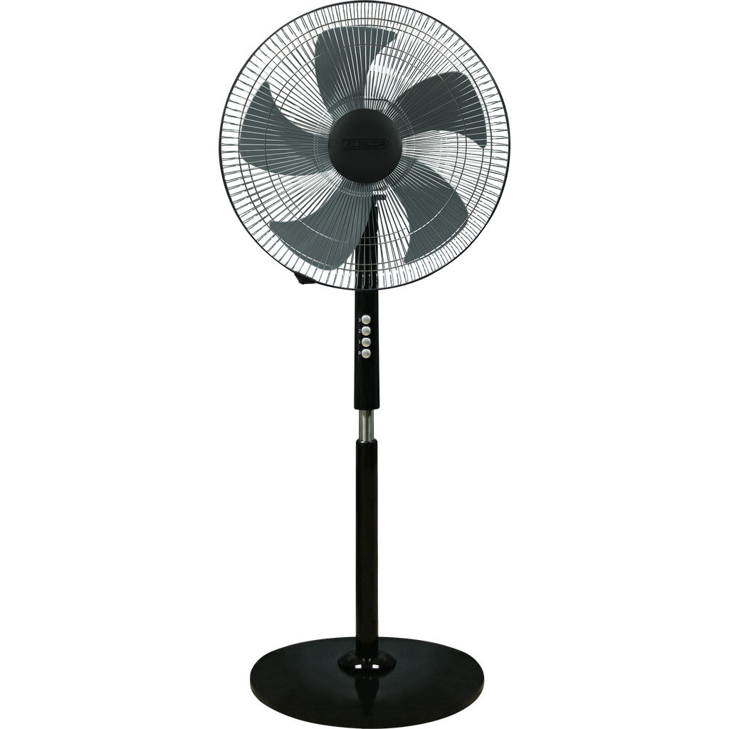 Fukuda 16” Plastic Stand Fan, Round Base (67W)