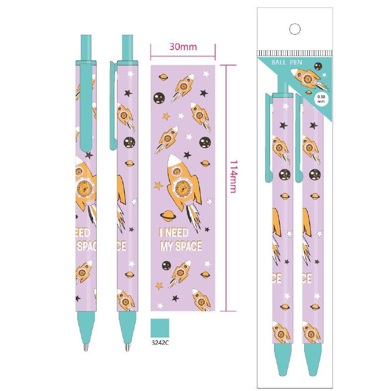 Ballpoint Pen Blue Ink rocket