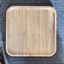Bamboo Square Plate