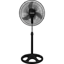 Fukuda 16” Plastic Stand Fan, Round Base