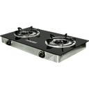 Fukuda Glass Top Double Burner Gas Stove (900W)