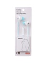 WBB-(Blue) In-Ear Headphones With Microphone